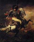 Theodore Gericault kavalleriofficeran oil on canvas